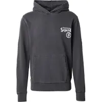 Superdry for man. M2014390A Sweatshirt Tokyo Narrative Loose hood black (M), Casual, Cotton