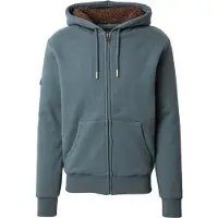 Superdry Borg Lined Genser Med Hel Glidelås