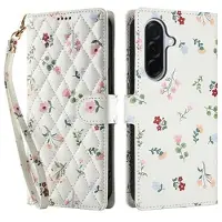 Mtp Products Samsung Galaxy A17/A26 Rombisk blomsterlommebok-etui - roser