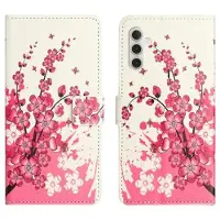 Mtp Products Samsung Galaxy A36 Style Series Lommebok-deksel - Rosa Blomster