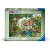 Ravensburger Flower Hill Lane (12000131) Puslespill 1000 Stykker