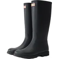 Hunter Gummistøvler - Regnskyll Tall - Svart - - 37 - Gummistøvler