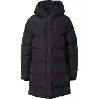 Superdry for woman. W5012003A Hooded Sports Puffer Mid Jacket black (L), Casual, Polyester