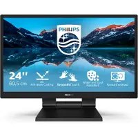 Philips B Line 242B9TL - LED-skjerm - 24" - berøringsskjerm - 1920 x 1080 Full HD (1080p) @ 60 Hz - IPS - 250 cd/m² - 1000:1 - 5 ms - HDMI, DVI-D, ...