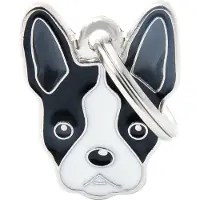 My Family Navnelapp For Boston Terrier