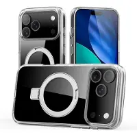 Nevox StyleShell SHOCKFlex iPhone 17 Pro kompatibel med MagSafe , gjennomsiktig