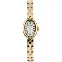 Timex Cavatina Gold Tone Case Bracelet Klokke gul