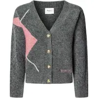 Pepe Jeans for woman. PL7000038 Cardigan Cecily grey (M), Casual, Acrylic