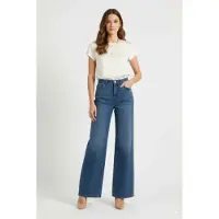 7 for all mankind for woman. 7UG20E381BB Jeans Stretch Denim Lotta Wide-leg blue (25), Casual, Cotton