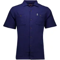 Superdry Merchant Textured Kortarmet Skjorte