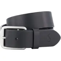 Ralph Lauren for man. 405913732001 Leather belt with black horse (36), Casual, Classic