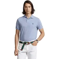 Ralph Lauren for man. 710666998007 The iconic blue pique polo shirt (M), Casual, Cotton, Short sleeve