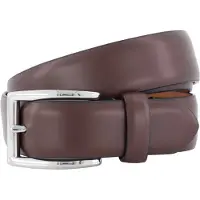 Ralph Lauren for man. 405913730001 Brown leather dress belt (36), Casual, Classic