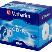 Verbatim Live It! - 10 x CD-R (80 min) 16x - CD-eske