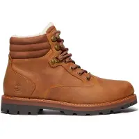 Timberland for man. TB0A6CFXEM41 Britton Road brown leather boots (50), Flat, Laces, Casual, Outdoor
