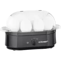 Cloer 6080 - Eggkoker - 350 W - sort
