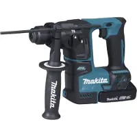 Makita DHR171RAJ - Roterende hammer - trådløs - SDS-plus - 1.2 joule - 2 batterier - 18 V