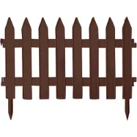 Prosperplast HAGEGJERDE 3,2m GRADER KLASSISK BRONSE