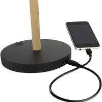 Unilux skrivebordslampe svart (400153732)