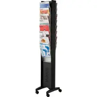 Kaiser+Kraft brosjyrestativ EPI 276N.01 16 rom svart ( 276N.01 )