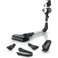 Bosch Unlimited 7 BBS711W - Støvsuger - pinne/håndholdt (2-i-1) - uten pose - uten kabel - hvit inkludert lader