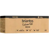 Briantos Delicious Paté Sparepakke 44x100g - Blandet pakke (Kylling, okse & laks) Delicious Paté