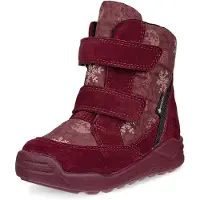 Ecco Vintersko - Tex - Urban Mini I Høy - Dark Ruby/Snøfnugg - - 30 - Vinterstøvler