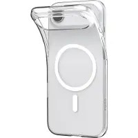 Puro 0,3 MAG ultratynt TPU-etui kompatibelt med MagSafe for iPhone 17 Air - gjennomsiktig