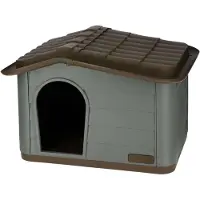 Kerbl Pet kattehus Paola Eco - blå / grønn L 75 x B 59 x H 55 cm