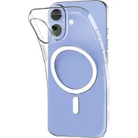 Puro 0,3 MAG ultratynt TPU-etui kompatibelt med MagSafe for iPhone 17 - gjennomsiktig
