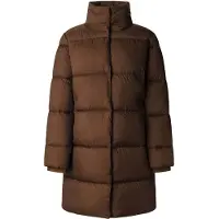 Pepe Jeans for woman. PL4024358 Brown Tatum Coat (S), Casual, Nylon