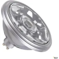 SLV LED-reflektor QPAR111 GU10 sølv 12,5 W 4000K 1000 lumen