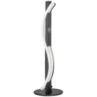 FISCHER&HONSEL GMBH LED-bordlampe BRIDGE, svart, høyde 41 cm, metall, dimmer