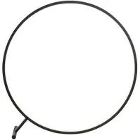 Paul Neuhaus LED-gulvlampe Hula CCT med fjernkontroll Ø 80 cm