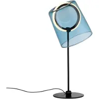 Paul Neuhaus LED-bordlampe Zula, blå, høyde 42 cm