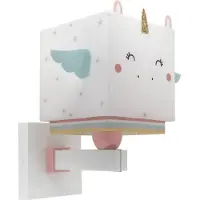 DALBER Little Unicorn vegglampe med støpsel