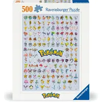 Ravensburger Puslespill - 500 Brikker - Pokémon First 151 - - OneSize - Puslespill