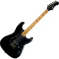 JET Guitars JS-400 HSS Roasted Maple Black