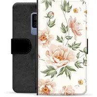 Mtp Products Samsung Galaxy S9+ Premium Lommebok-deksel - Floral