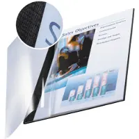 Leitz Fleksibelt Lokk Din A4 7 Mm 10 Enheter