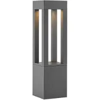 Arcchio LED-pullertlampe Lienna, 60 cm, grå, metall, IP65