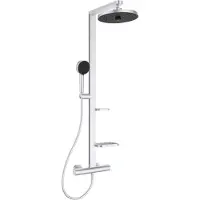 Ideal standard Alu+ brusesystem med Ø260 mm hovedbruser - Silver