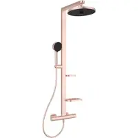 Ideal standard Brusesystem Alu+ m/termos Ø100/Ø260 rosé