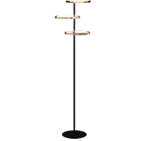 Stars of Light LED-gulvlampe Estrella bronse/svart 160 cm