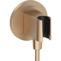 Hansgrohe Slangeudtag FixFit S m/holder, b.bronze