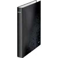 Leitz WOW - Ringperm - bokryggbredde: 40 mm - for A4 Maxi - kapasitet: 250 ark - svart