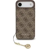 GUESS iPhone Air 4G Charm Hybrid-deksel - MagSafe-kompatibel - Brun