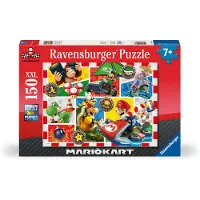 Ravensburger Puslespill - 150 Brikker - Mario Kart - - OneSize - Puslespill