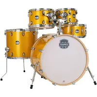 Mapex Mars Birch 22 5pc Shell Pack Sunflower Sparkle