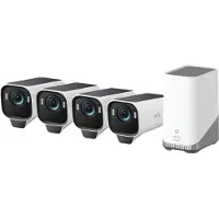 Eufy Cam S3 Pro, 4-kamerasett, sikkerhetskamera
